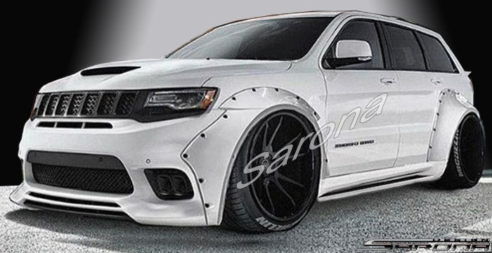 Custom Jeep Grand Cherokee  SUV/SAV/Crossover Body Kit (2011 - 2019) - $5900.00 (Part #JP-013-KT)